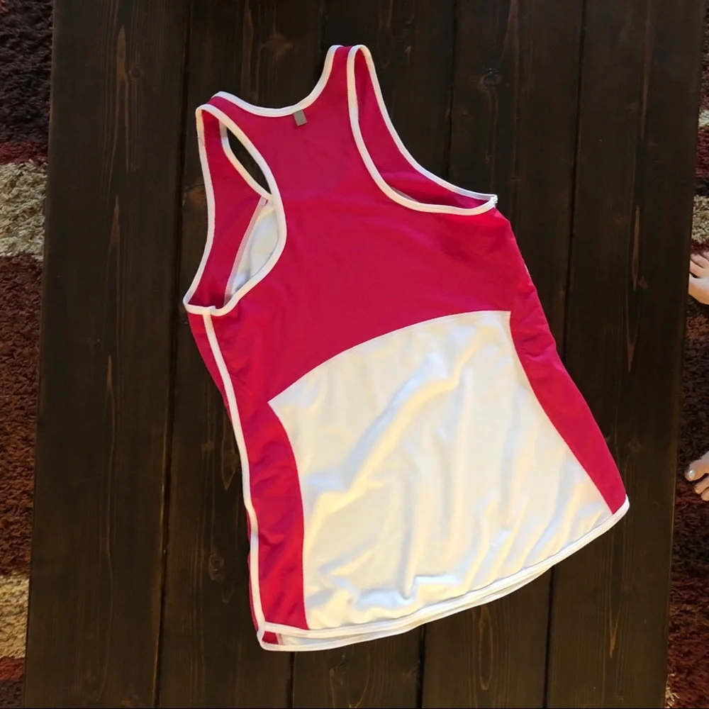Nike Dri Fit Singlet Pink/white